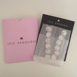 Lele Sadoughi Circle Garland Earrings